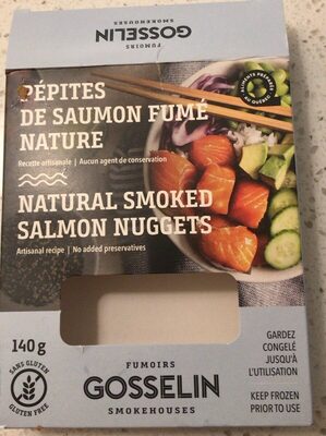 Pepites De Saumon Fumé Nature