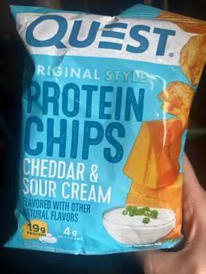 Original Style Protein Chips Cheddar & Sour Cream
