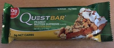 Peanut Butter Supreme Protein Bar, Peanut Butter Supreme