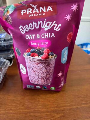 Overnight Oat & Chia Berry Fairy