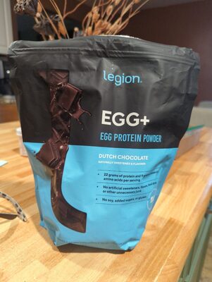 Egg+ Egg Protein Powder, Dutch Chocolate
