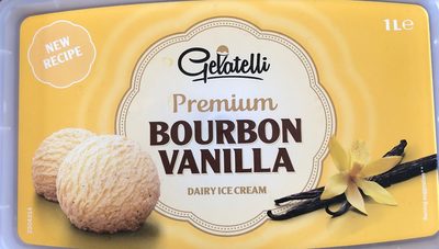 Bourbon Vanilla Dairy Ice Cream