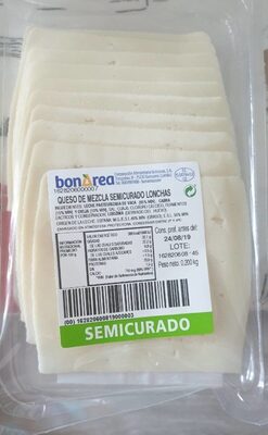 Queso Mezcla Semicurado Lonchas