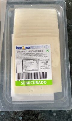 Queso De Mezcla Semicurado Lonchas
