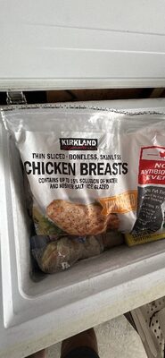 Thin Sliced Boneless, Skinless Chicken Breasts