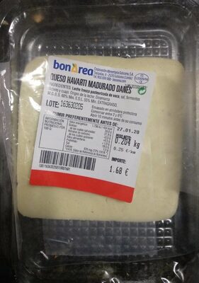 Queso Havarti Madurado Danés
