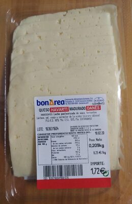 Queso Havarti Madurado Danés