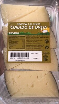 Minicuñas De Queso Curado De Oveja