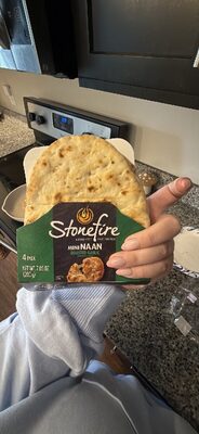 Mini Naan Roasted Garlic