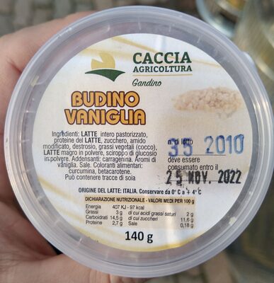 Budino Vaniglia