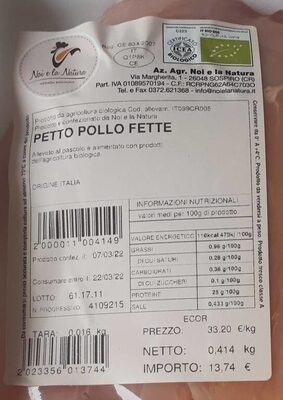 Petto Pollo Fette