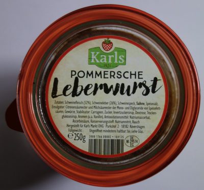 Pommersche Leberwurst