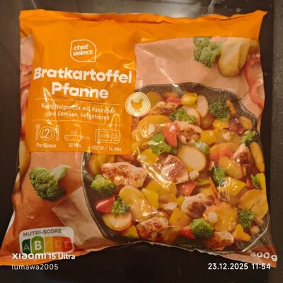 Bratkartoffel Pfanne