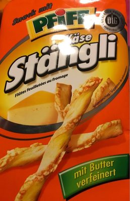 Flûtes Feuilletées Au Beurre Et Au Fromage