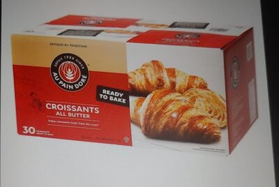 Croissant Tout Beurre Prêt À Cuire