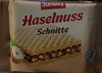 Haselnussschnitte