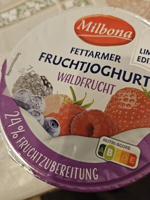Yaourt Fruits Rouges Avec Morceaux