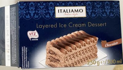 Layered Ice Cream Dessert Chocolate