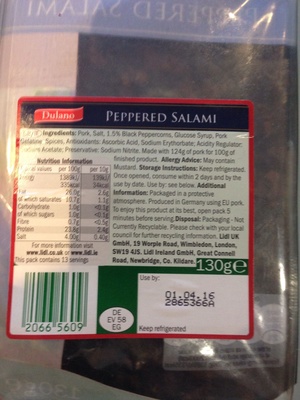 Peppered Salami