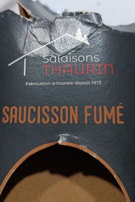Saucisson Fumé Salaisons Thaurin