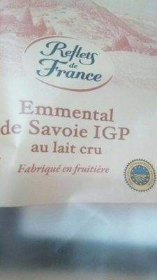 Emmental De Savoie Igp Au Lait Cru