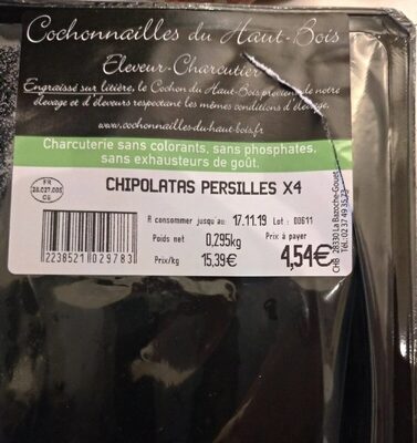 Chipolatas Persillés