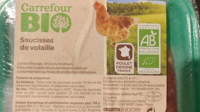 Saucisse De Volaille
