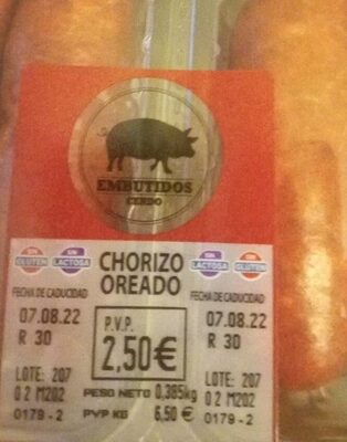 Chorizo Orado