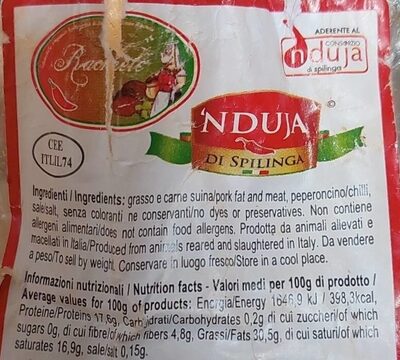 'nduja Di Spilinga