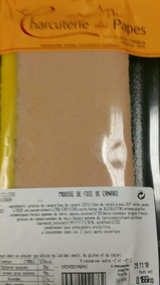 Mousse De Foie De Canard