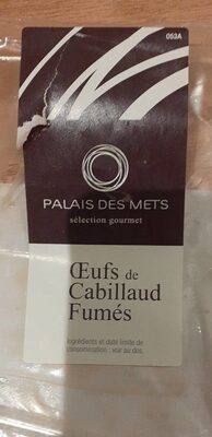 Oeufs De Cabillaud Fumés