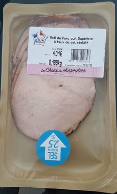 Rôti De Porc Cuit Supérieur À Taux De Sel Réduit