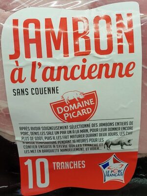 Jambon À L'ancienne Cuit Sans Couenne