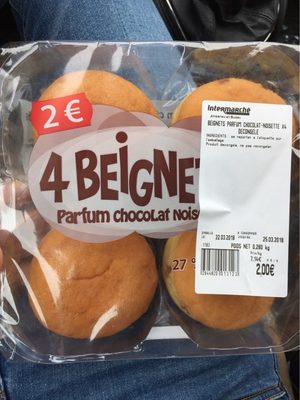 Beignets Parfum Chocolat Noisette