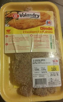 Dinde, Escalope À La Milanaise