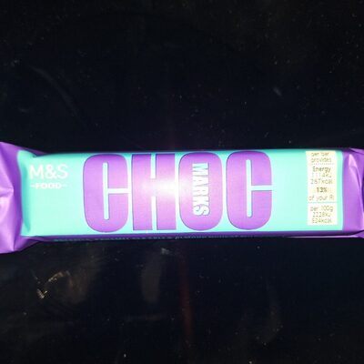 M&s -food- Marks Choc Per Bar Provides Energy 1114