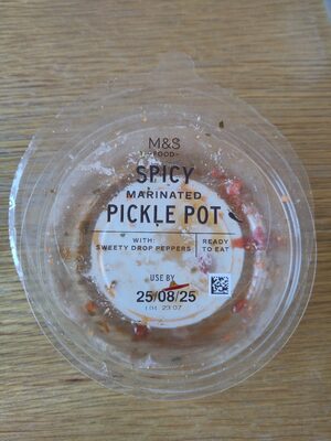 Spicy Marinated Pickle Pot