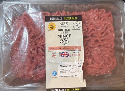 British Beef Mince 5% Fat