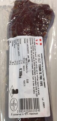 1/2 Filet Mignon De Porc Fumé