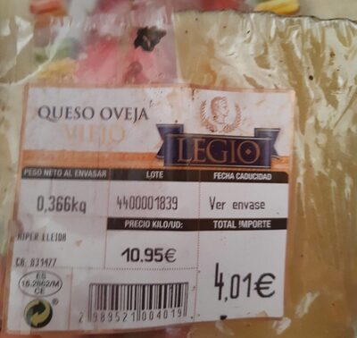 Queso Oveja Viejo