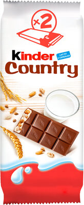 Barre Céréalière Enrobée De Chocolat Au Lait