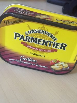 Sardines Grillées Aux Aubergines Et Tomates Parmentier, 120g