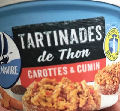 Tartinades De Thon Carottes & Cumin