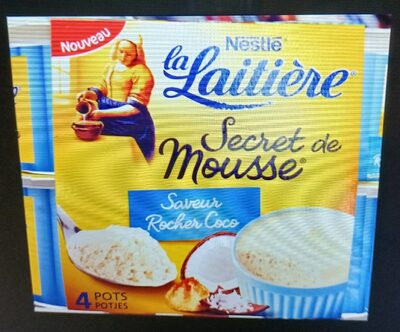 La Laitière Secret De Mousse Saveur Rocher Coco