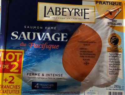 Saumon Fume Sauvage Du Pacifique