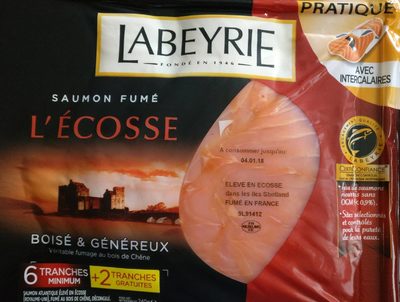 Saumon Fumé Dégustation L'ecosse