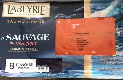Saumon Fume Sauvage Du Pacifique