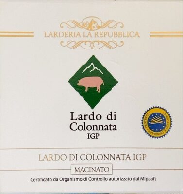 Lardo Di Colonnata Igp