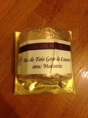 Bloc De Foie Gras De Canard Avec Morceaux