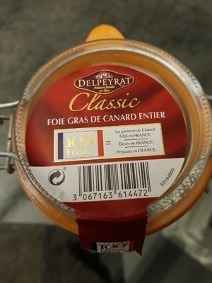 Foie Gras De Canard Entier